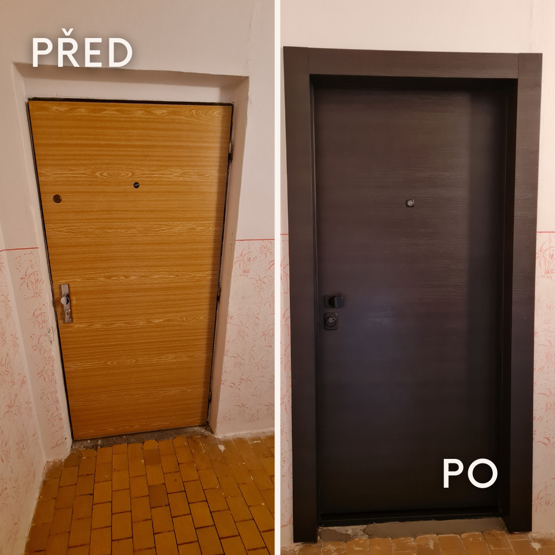 Realizace bezpečnostních dveří 1
