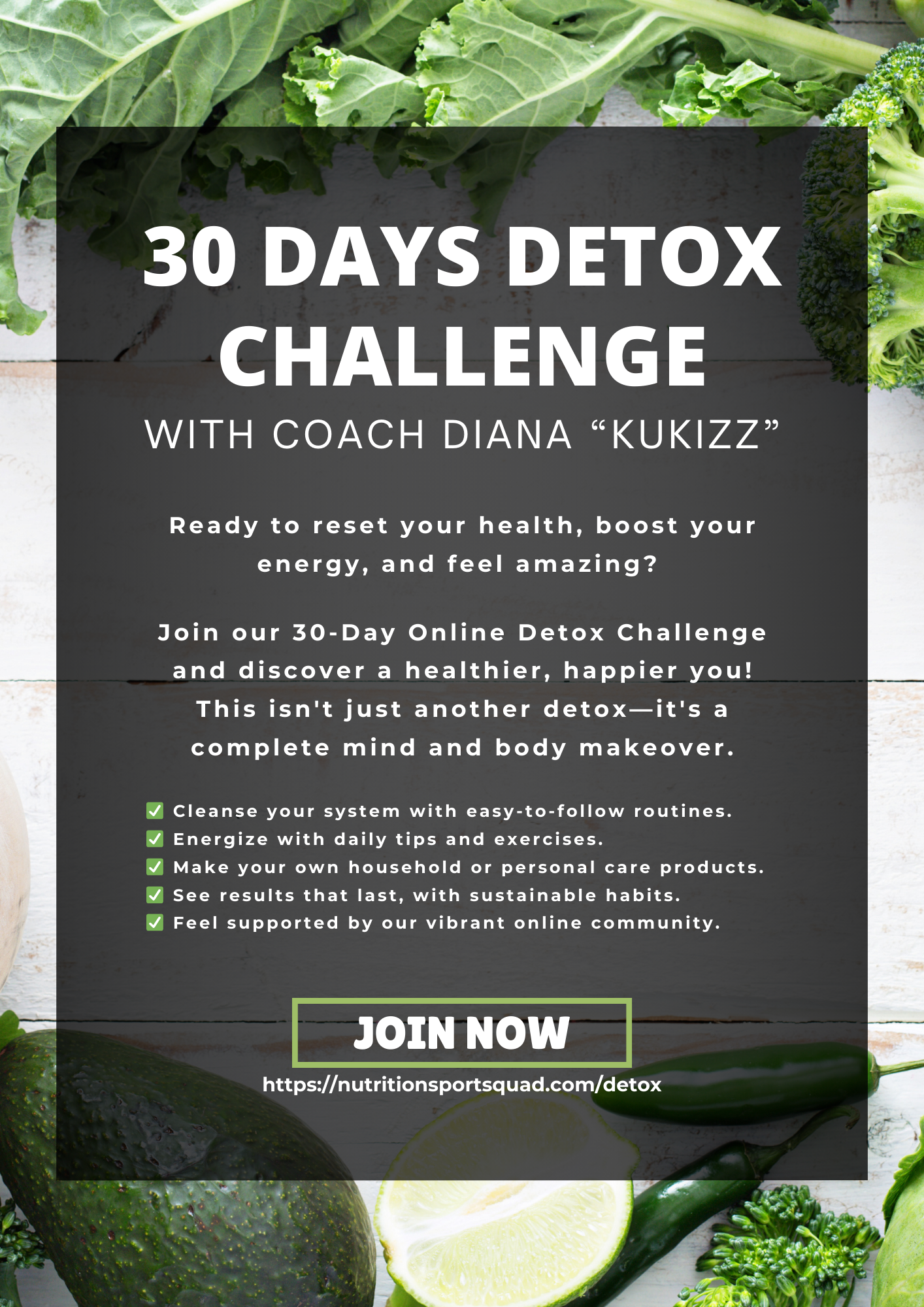 30 DAYS DETOX CHALLENGE thumbnail