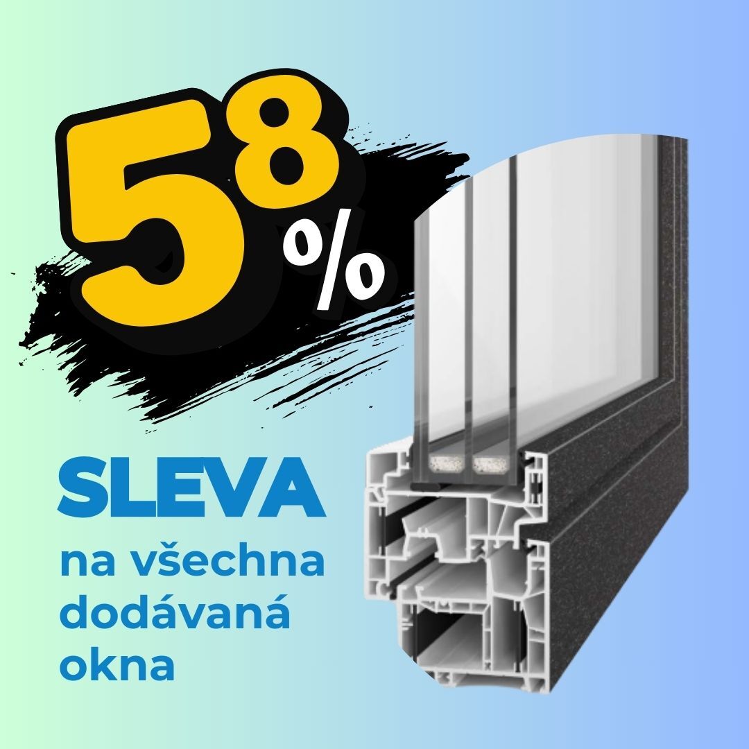 Plastová okna z původní akční nabídky