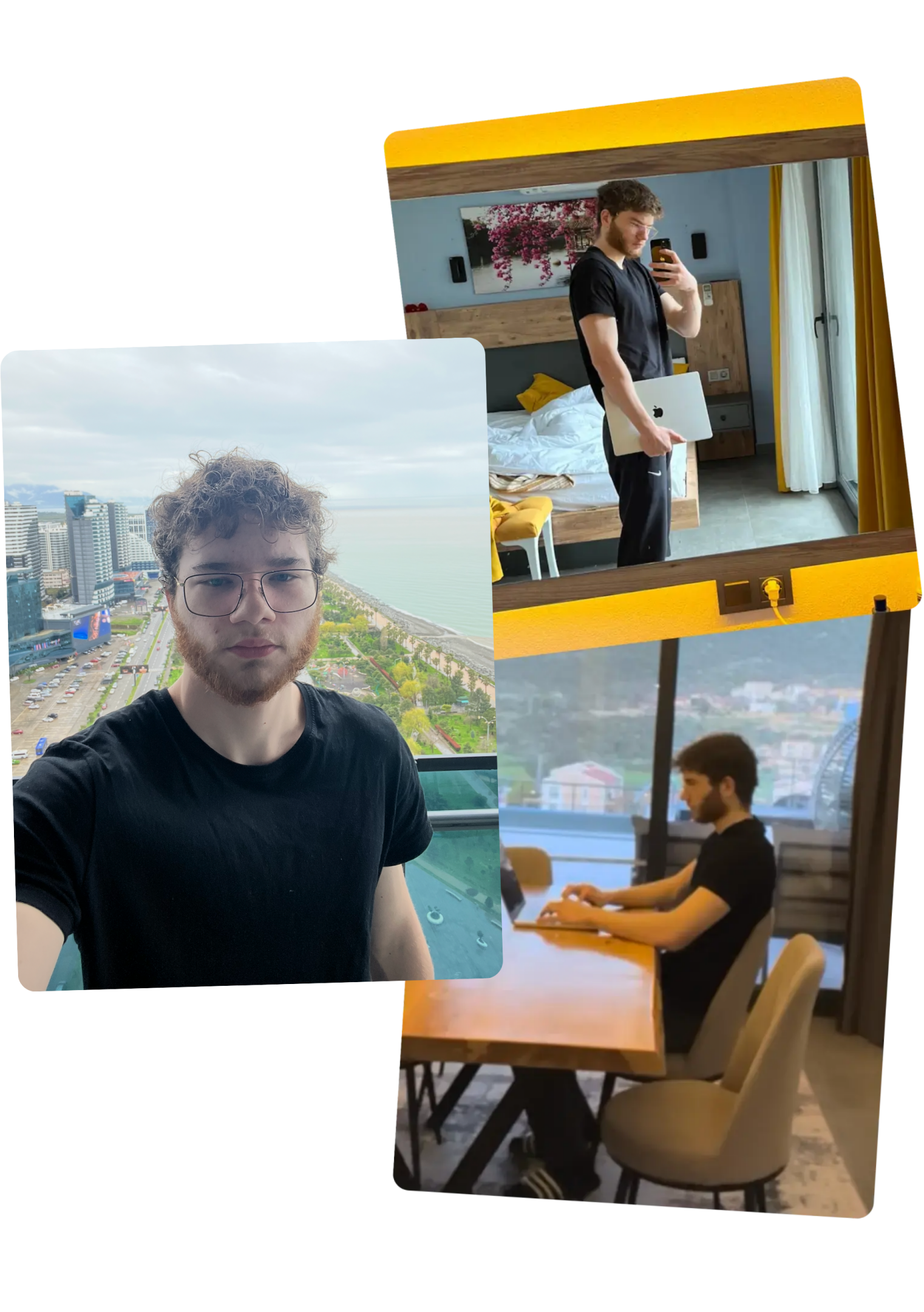 Lukáš Bučko při práci