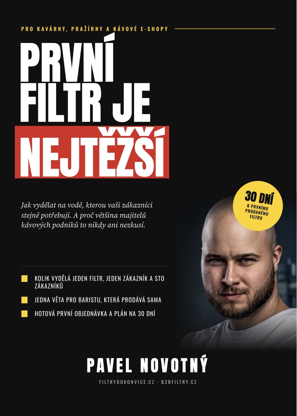Kniha První filtr je nejtěžší